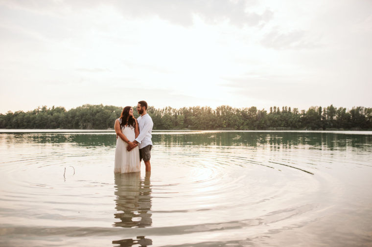 Foto di coppia al lago, Foto fidanzati Forlì